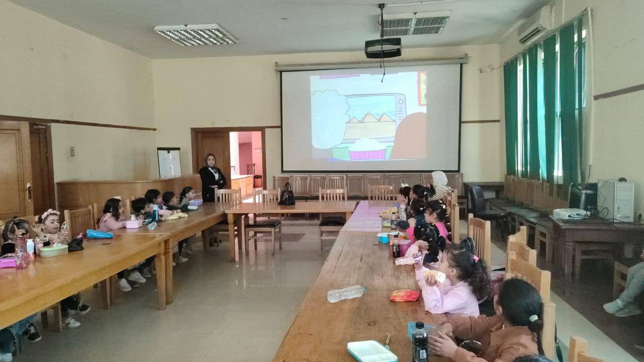 ورشة الوعي الآثري للأطفال عن أهرامات الجيزه